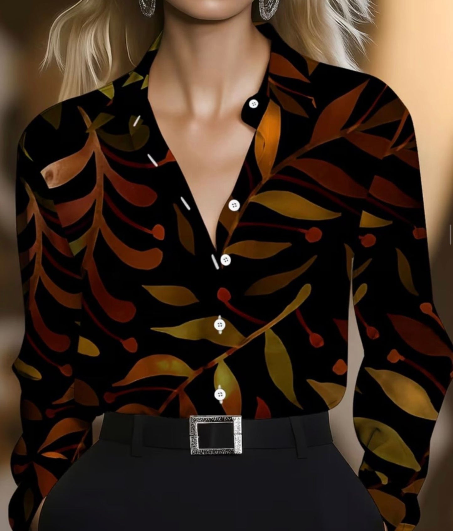 Printed Silk satin